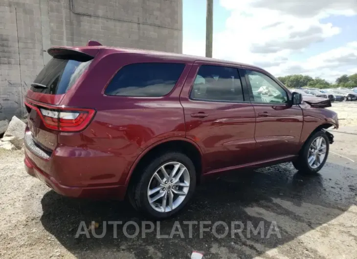 DODGE DURANGO GT 2022 vin 1C4RDJDG3NC220487 from auto auction Copart