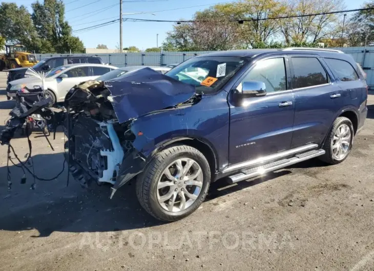 DODGE DURANGO CI 2016 vin 1C4RDJEG0GC486650 from auto auction Copart