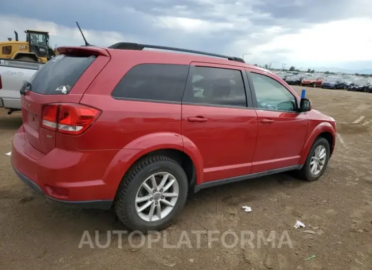 DODGE JOURNEY SX 2016 vin 3C4PDCBG4GT166310 from auto auction Copart