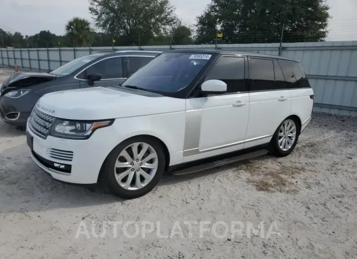 LAND ROVER RANGE ROVE 2016 vin SALGS2PF9GA307436 from auto auction Copart