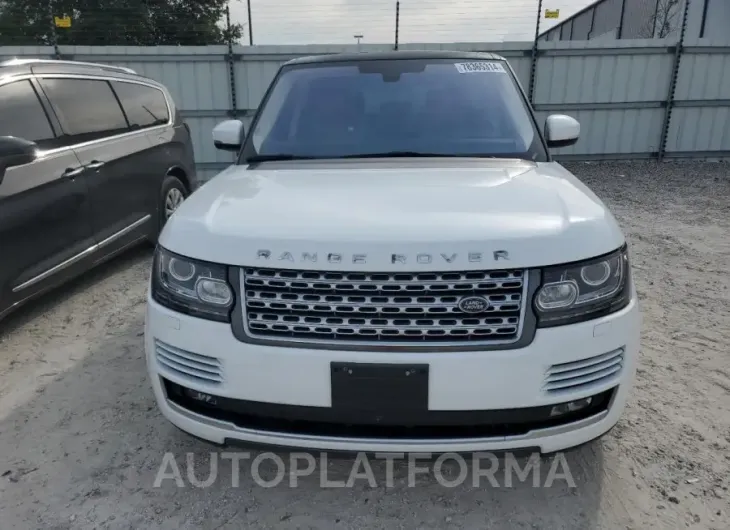 LAND ROVER RANGE ROVE 2016 vin SALGS2PF9GA307436 from auto auction Copart