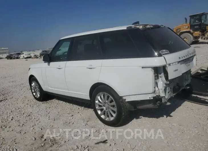 LAND ROVER RANGE ROVE 2018 vin SALGS2SV4JA389226 from auto auction Copart