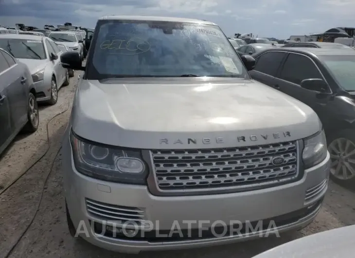 LAND ROVER RANGE ROVE 2016 vin SALGV3EF6GA272015 from auto auction Copart