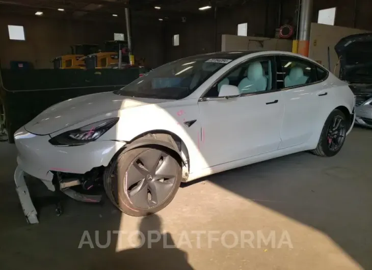 TESLA MODEL 3 2019 vin 5YJ3E1EA5KF444761 from auto auction Copart