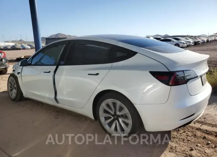 TESLA MODEL 3 2022 vin 5YJ3E1EB8NF247547 from auto auction Copart