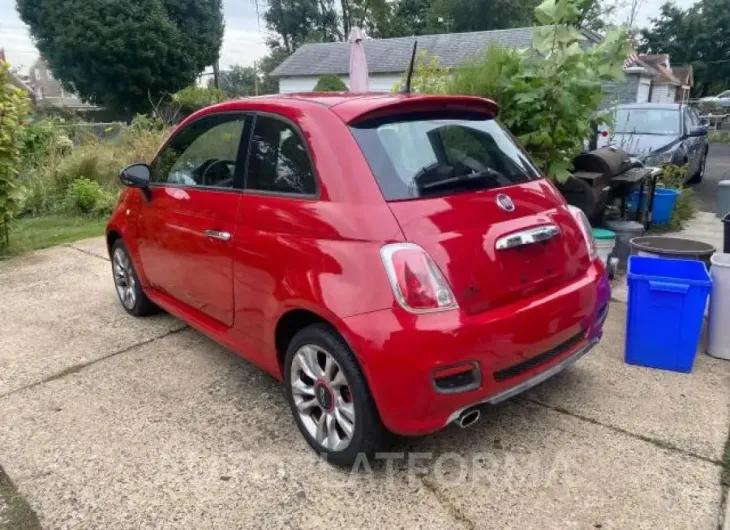 FIAT 500 SPORT 2015 vin 3C3CFFBR5FT624158 from auto auction Copart