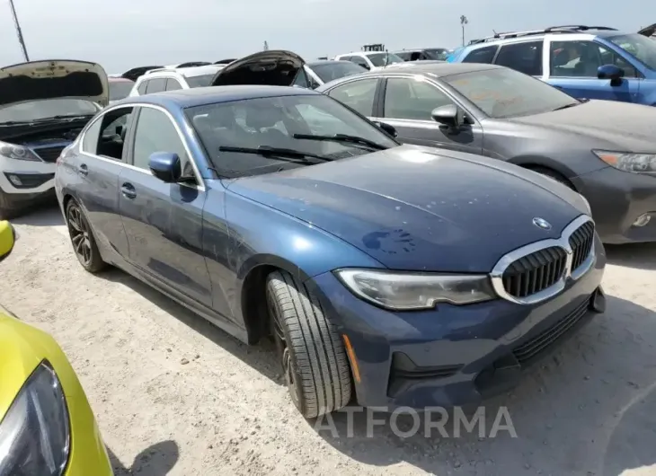 BMW 330I 2021 vin 3MW5R1J03M8C09046 from auto auction Copart