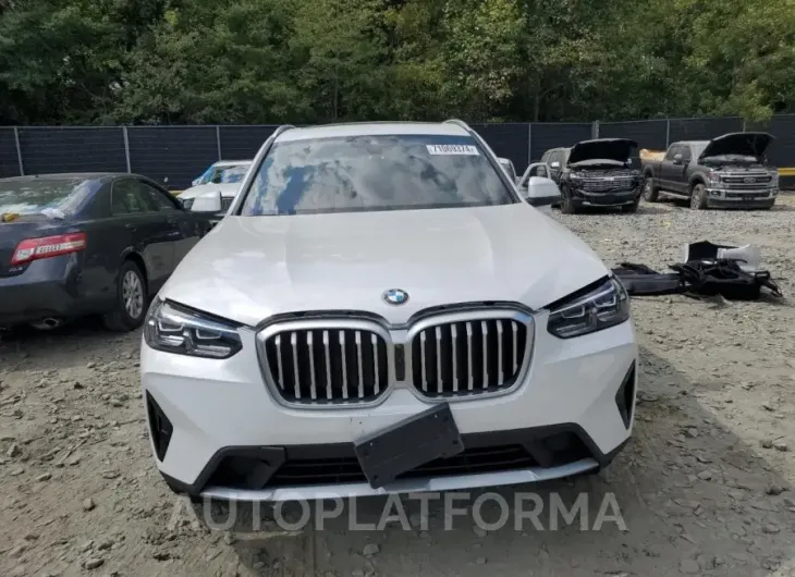 BMW X3 XDRIVE3 2024 vin 5UX53DP09R9W94608 from auto auction Copart