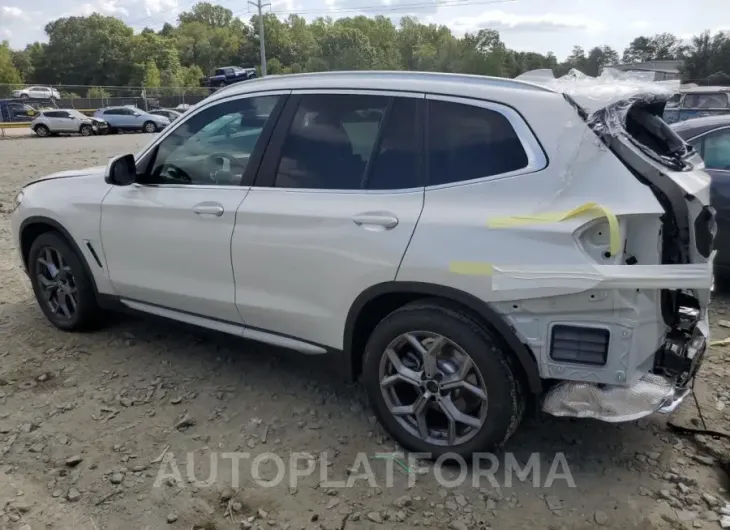 BMW X3 XDRIVE3 2024 vin 5UX53DP09R9W94608 from auto auction Copart