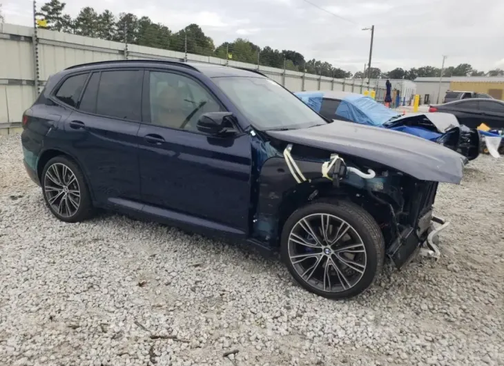 BMW X3 M40I 2022 vin 5UX83DP04N9K21562 from auto auction Copart