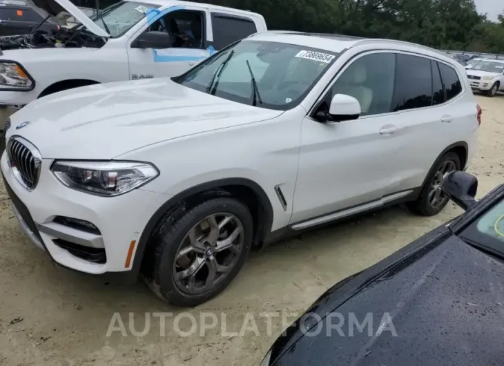 BMW X3 XDRIVE3 2021 vin 5UXTY5C02M9E42599 from auto auction Copart