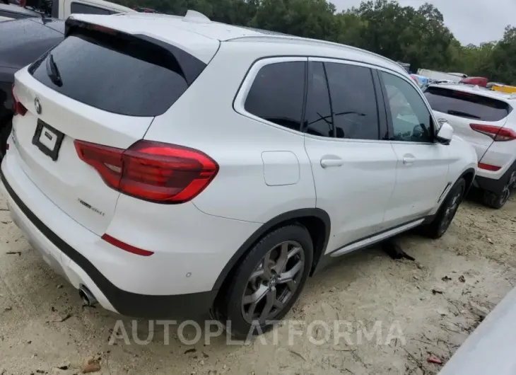 BMW X3 XDRIVE3 2021 vin 5UXTY5C02M9E42599 from auto auction Copart