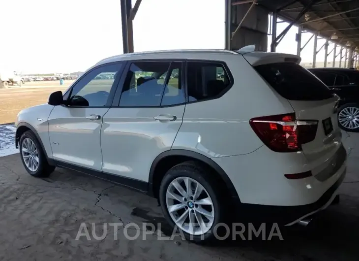 BMW X3 XDRIVE2 2017 vin 5UXWX9C38H0W69157 from auto auction Copart