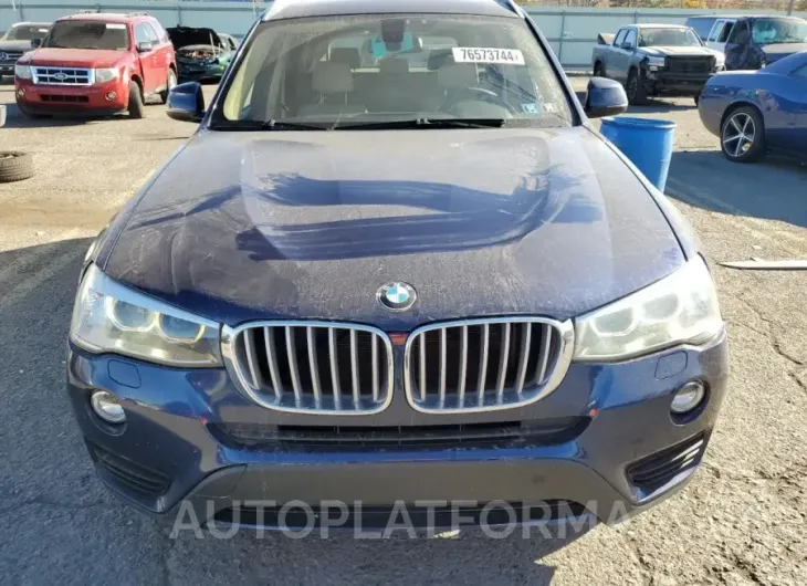 BMW X3 XDRIVE2 2016 vin 5UXWX9C52G0D68404 from auto auction Copart