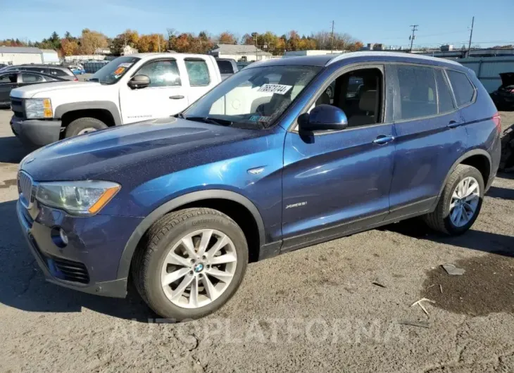 BMW X3 XDRIVE2 2016 vin 5UXWX9C52G0D68404 from auto auction Copart