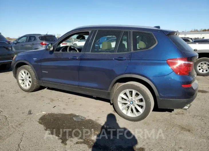 BMW X3 XDRIVE2 2016 vin 5UXWX9C52G0D68404 from auto auction Copart