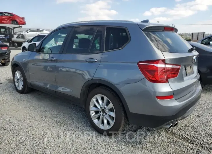 BMW X3 XDRIVE2 2016 vin 5UXWX9C52G0D81850 from auto auction Copart