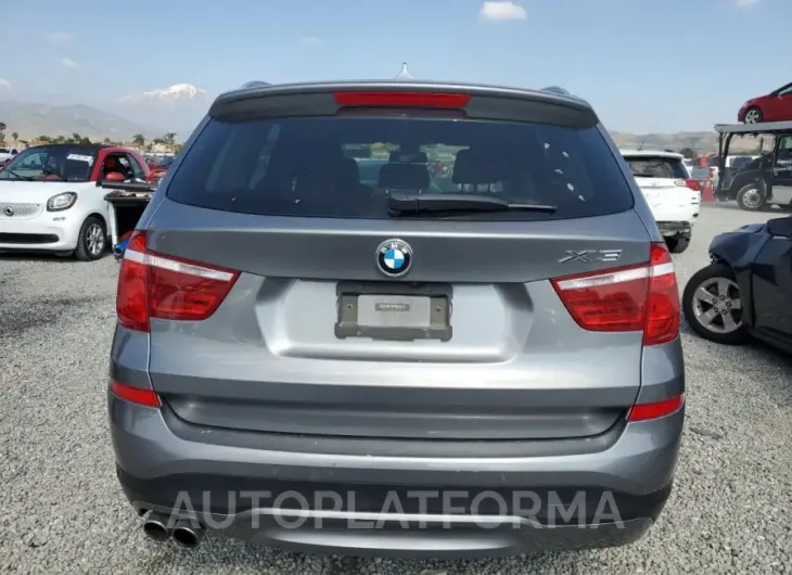 BMW X3 XDRIVE2 2016 vin 5UXWX9C52G0D81850 from auto auction Copart