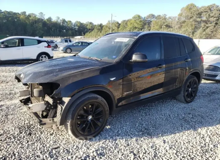 BMW X3 SDRIVE2 2017 vin 5UXWZ7C36H0X39723 from auto auction Copart