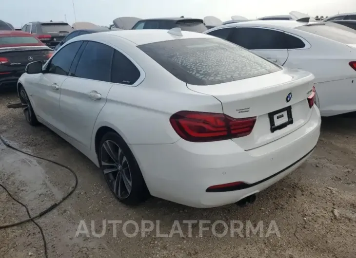 BMW 430I GRAN 2020 vin WBA4J1C04LBU68416 from auto auction Copart