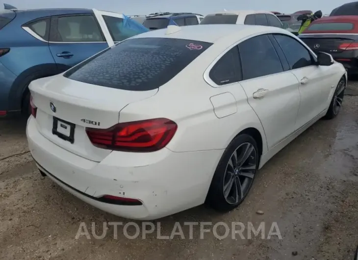 BMW 430I GRAN 2020 vin WBA4J1C04LBU68416 from auto auction Copart