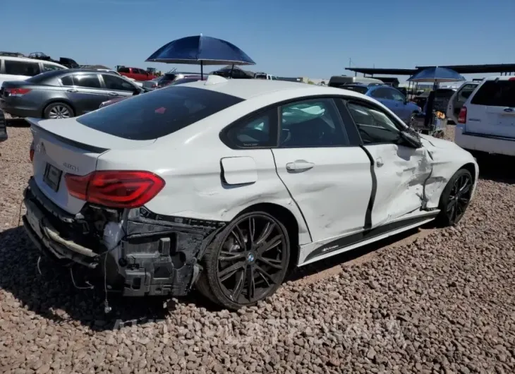 BMW 430XI GRAN 2018 vin WBA4J3C50JBG91382 from auto auction Copart