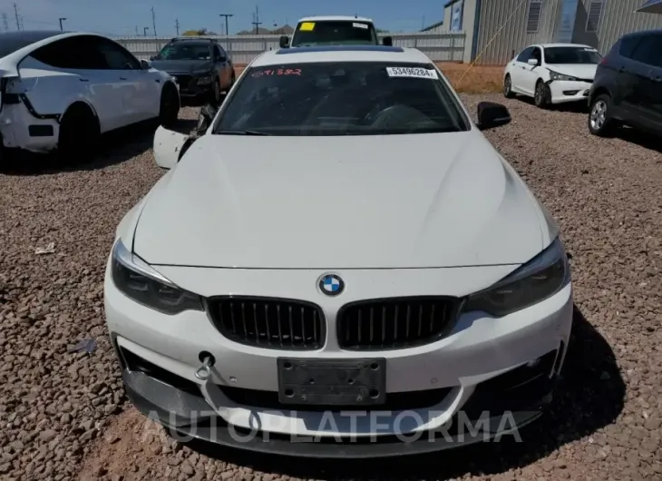 BMW 430XI GRAN 2018 vin WBA4J3C50JBG91382 from auto auction Copart