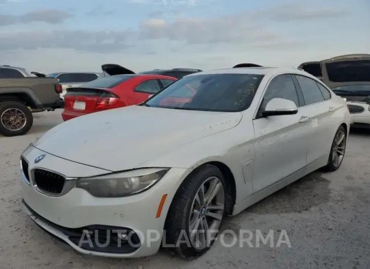 BMW 440I GRAN 2018 vin WBA4J5C54JBF06195 from auto auction Copart