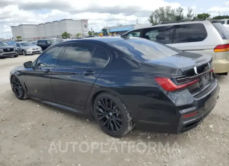 BMW 740 I 2021 vin WBA7T2C05MCF41238 from auto auction Copart