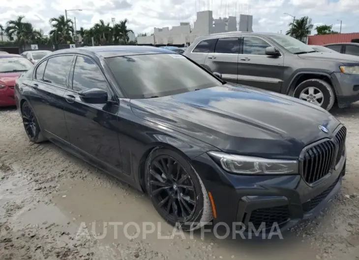 BMW 740 I 2021 vin WBA7T2C05MCF41238 from auto auction Copart