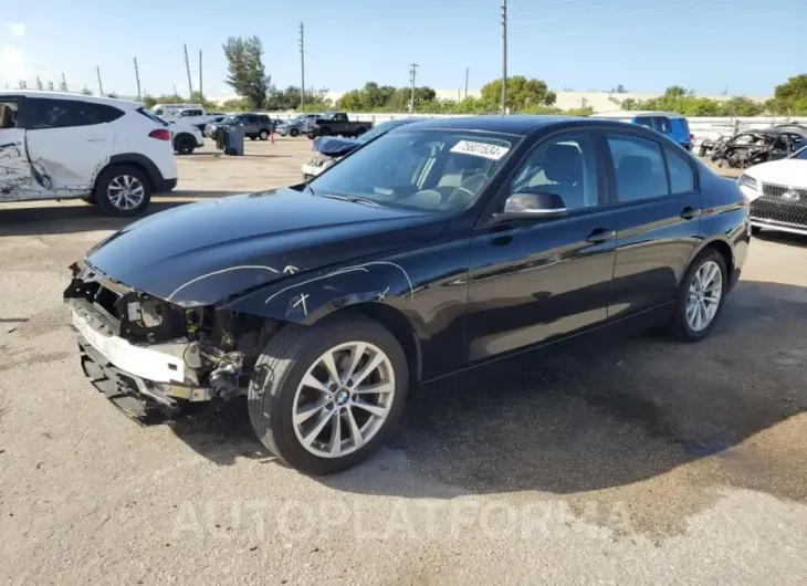 BMW 320 I 2016 vin WBA8E1G59GNT36087 from auto auction Copart