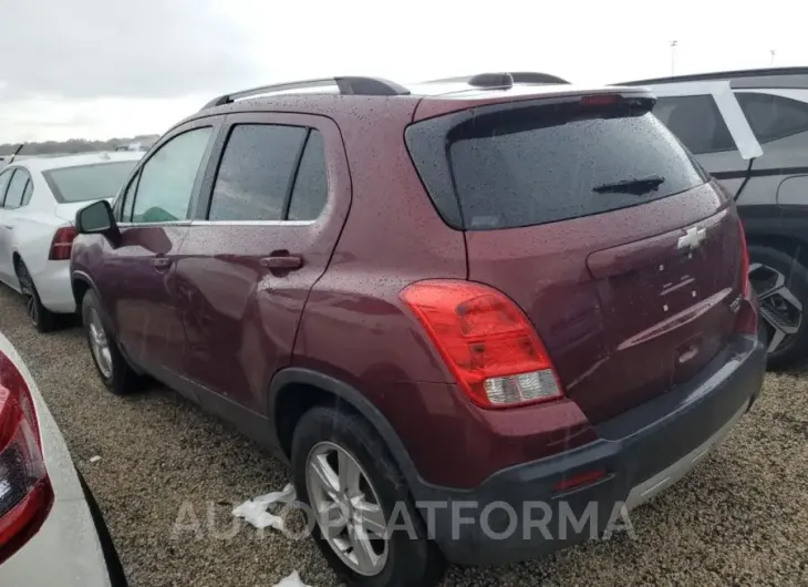 CHEVROLET TRAX 1LT 2016 vin 3GNCJPSB6GL219521 from auto auction Copart