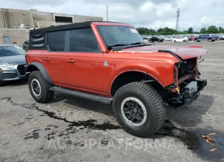 FORD BRONCO BAS 2022 vin 1FMEE5DP5NLA84877 from auto auction Copart