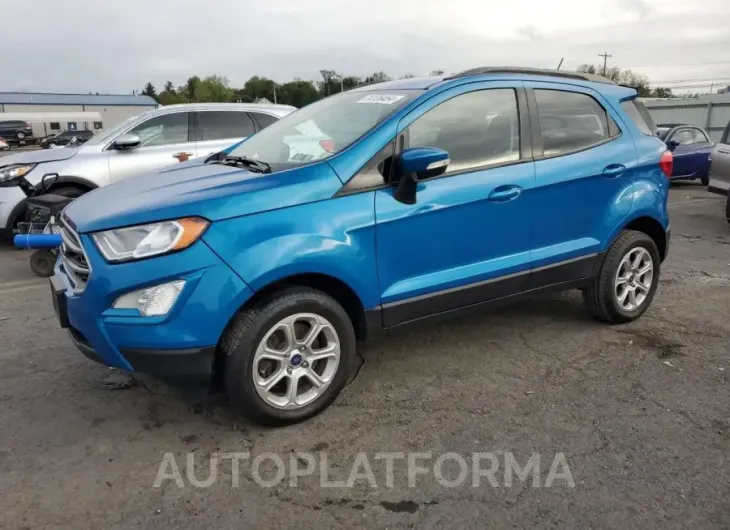 FORD ECOSPORT S 2019 vin MAJ6S3GL0KC300991 from auto auction Copart