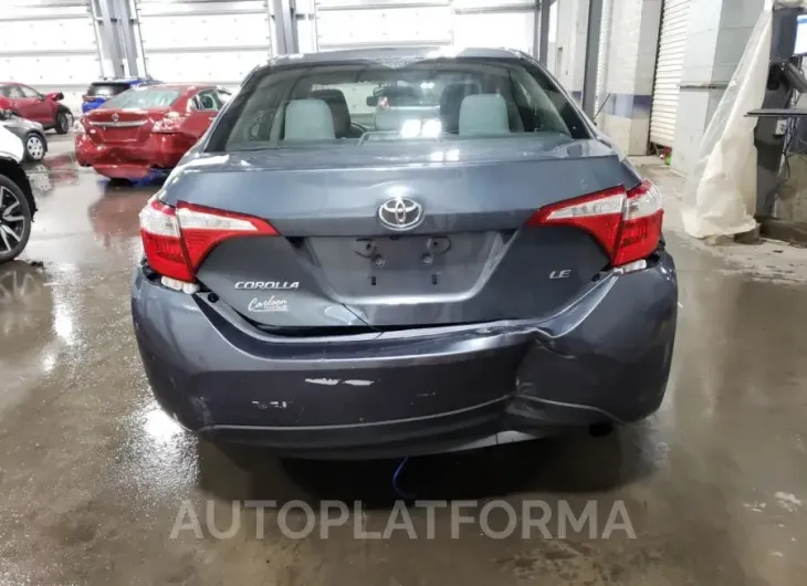 TOYOTA COROLLA L 2015 vin 2T1BURHE0FC348350 from auto auction Copart