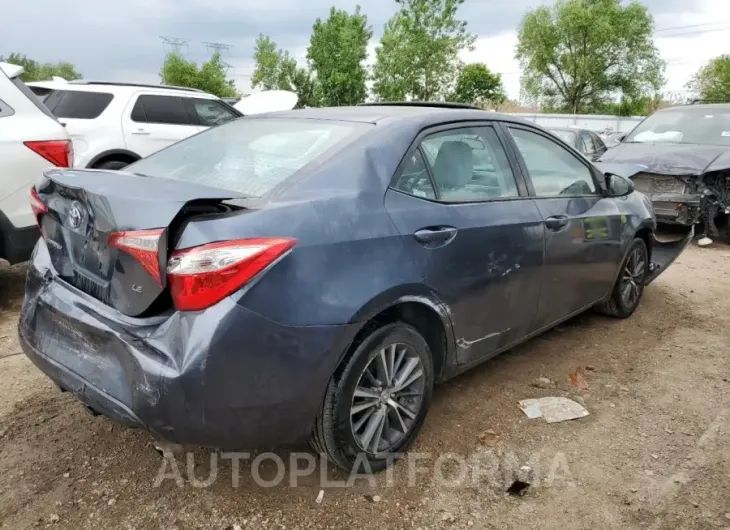 TOYOTA COROLLA L 2016 vin 2T1BURHE5GC569119 from auto auction Copart