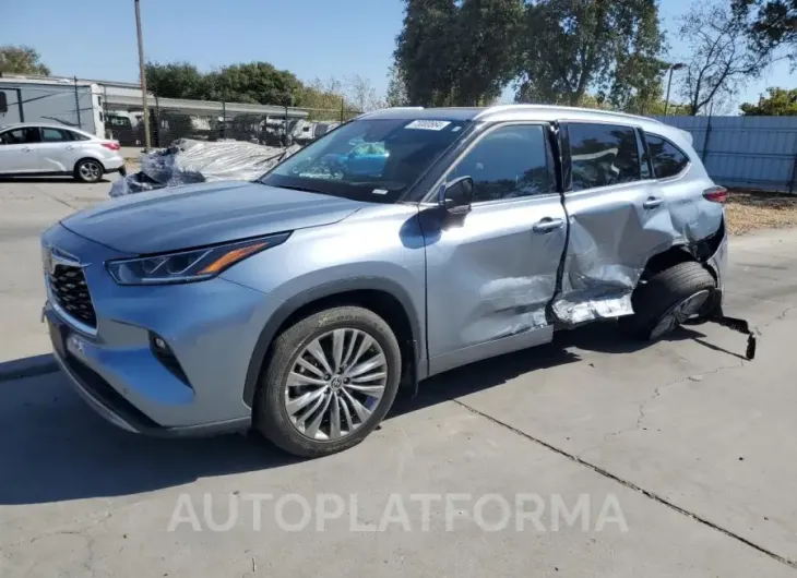 TOYOTA HIGHLANDER 2022 vin 5TDFZRBH5NS169734 from auto auction Copart