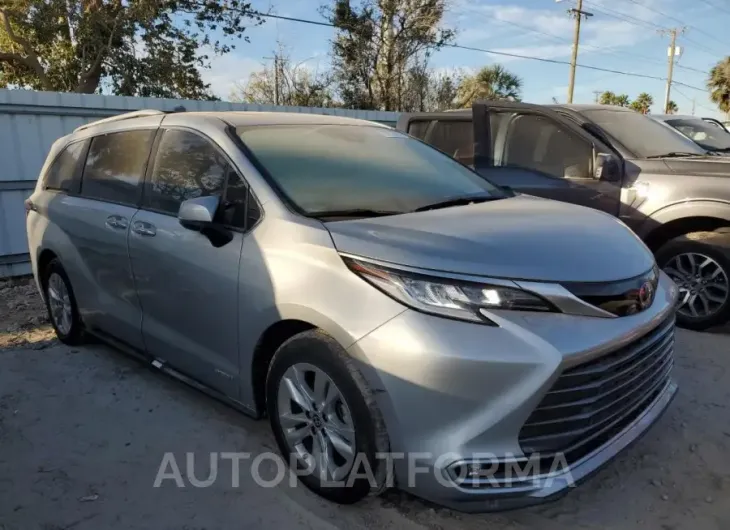 TOYOTA SIENNA LIM 2021 vin 5TDZRKEC5MS041271 from auto auction Copart