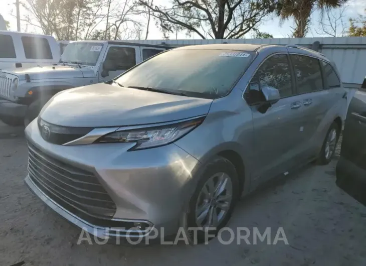 TOYOTA SIENNA LIM 2021 vin 5TDZRKEC5MS041271 from auto auction Copart