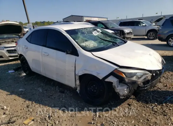 TOYOTA COROLLA L 2016 vin 5YFBURHE5GP458411 from auto auction Copart