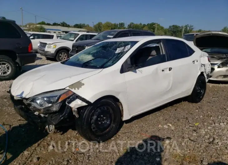 TOYOTA COROLLA L 2016 vin 5YFBURHE5GP458411 from auto auction Copart