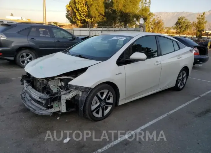 TOYOTA PRIUS 2017 vin JTDKARFU5H3054313 from auto auction Copart