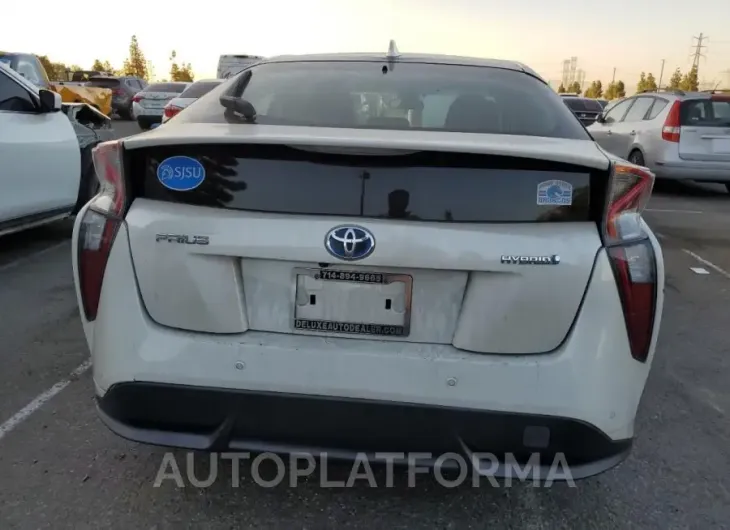 TOYOTA PRIUS 2017 vin JTDKARFU5H3054313 from auto auction Copart