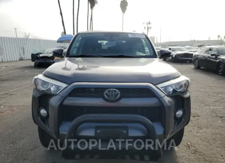 TOYOTA 4RUNNER SR 2018 vin JTEBU5JR1J5591320 from auto auction Copart