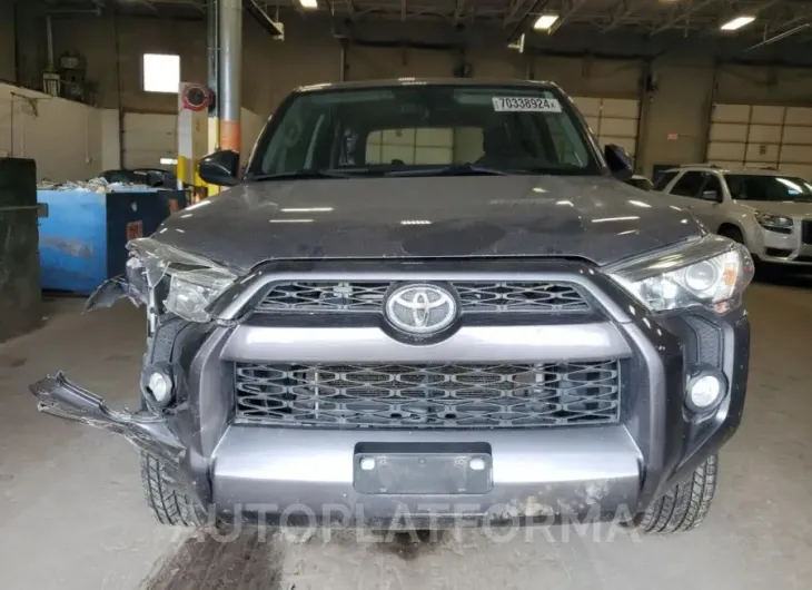 TOYOTA 4RUNNER SR 2018 vin JTEBU5JR2J5497205 from auto auction Copart