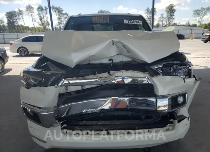 TOYOTA 4RUNNER SR 2017 vin JTEBU5JR3H5419087 from auto auction Copart