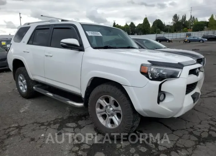 TOYOTA 4RUNNER SR 2016 vin JTEBU5JRXG5315405 from auto auction Copart