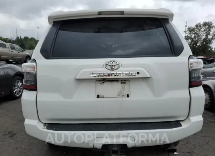 TOYOTA 4RUNNER SR 2016 vin JTEBU5JRXG5315405 from auto auction Copart