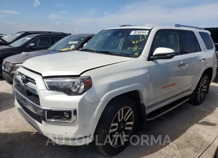 TOYOTA 4RUNNER LI 2022 vin JTEKU5JR0N5997398 from auto auction Copart