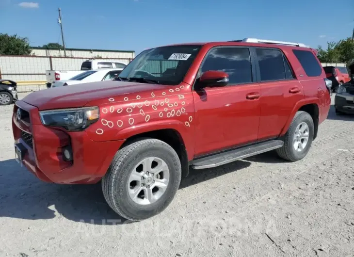 TOYOTA 4RUNNER SR 2015 vin JTEZU5JR4F5095532 from auto auction Copart